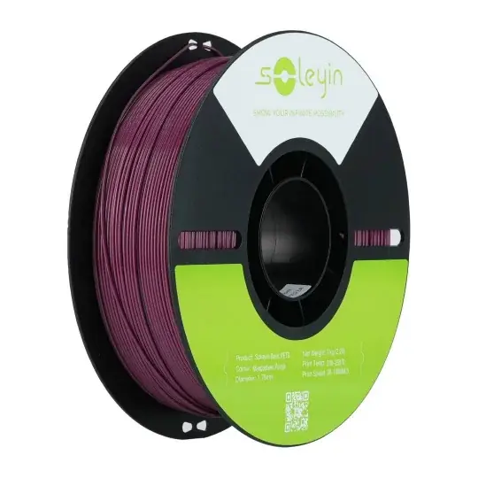 Speciální Cena Filament Creality Soleyin Basic PETG 1,75 mm 1 kg - mangostanově fialová