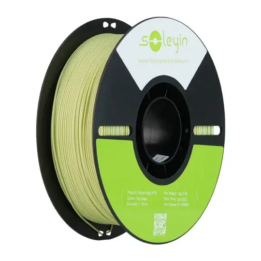 Filament Creality Soleyin Basic PETG 1,75 mm 1 kg - kapradivě zelená Dokud Zásoby Vydrží