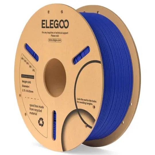 Elegoo PLA filament 1,75 mm 1 kg - tmavě modrá Originální