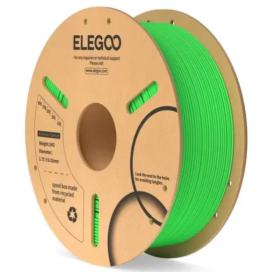 Elegoo PLA filament 1,75 mm 1 kg - neonově zelená Sezónní Sleva