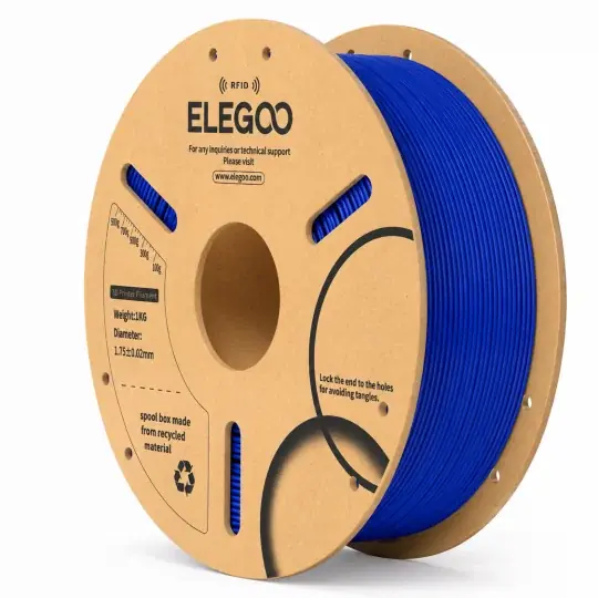 Omezená Nabídka Elegoo PLA filament 1,75 mm 1 kg - RFID - tmavě modrá