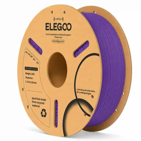 Elegoo PLA filament 1,75 mm 1 kg - RFID - fialový Levný