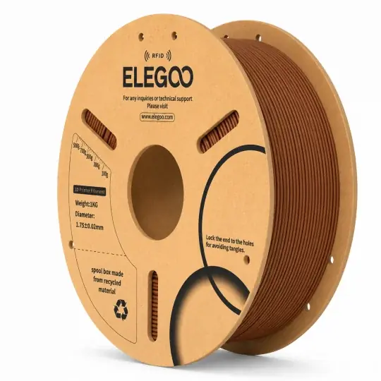 Elegoo PLA filament 1,75 mm 1 kg - RFID - Hnědý Koupit Online