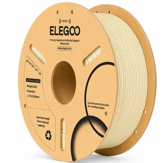 Elegoo PLA filament 1,75 mm 1 kg - RFID - béžový Novinka