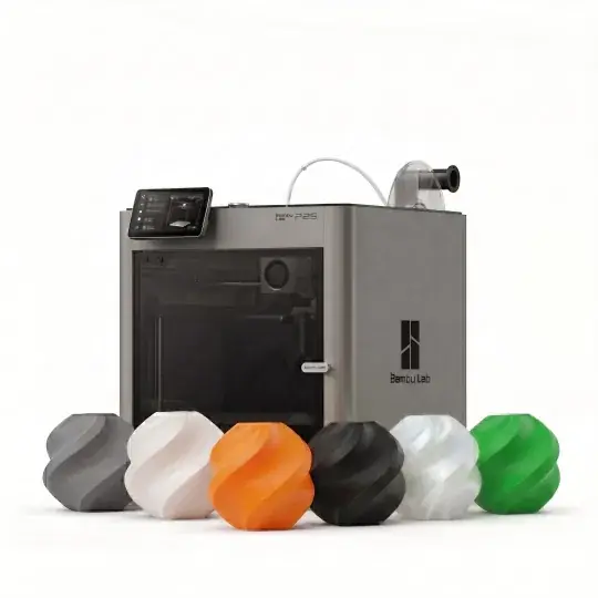 Super Cena Balení - 3D tiskárna Bambu Lab P2S + 6x PLA vlákno