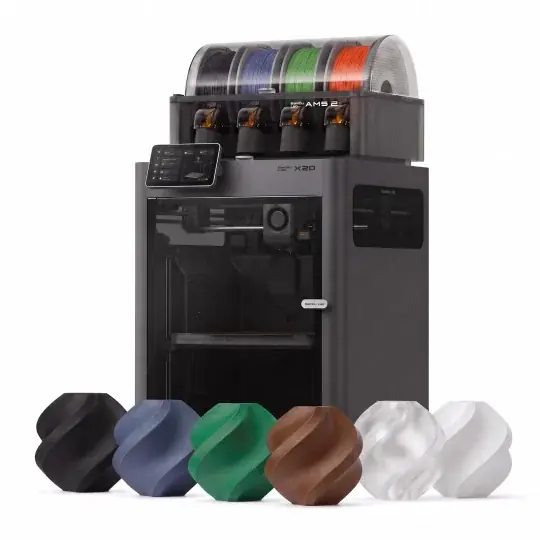 Kreativní balíček - kombinovaná 3D tiskárna Bambu Lab X2D + 6x filament Ověřený