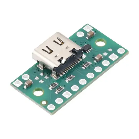 Rychlé Dodání Napájecí konektor USB typu C s multiplexorem TPS2116 - usb09a - Pololu 3728