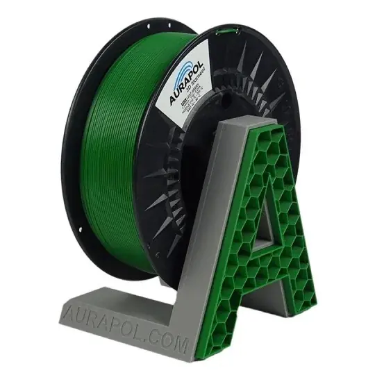 Nejprodávanější AURAPOL PLA filament 1,75 mm 1 kg - listová zelená