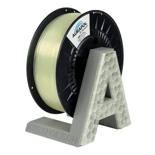 AURAPOL PLA filament 1,75 mm 1 kg - Přírodní Nová Kolekce