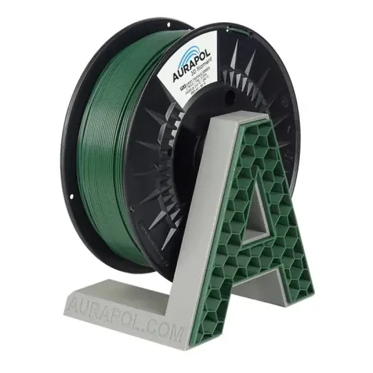 AURAPOL PLA filament 1,75 mm 1 kg - armádní horská zelená Finální Výprodej