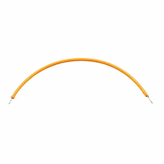 Flexibilní LED vlákno - Flexibilní LED pásek Noodle - 3V 130mm - Červený Víkendová Akce