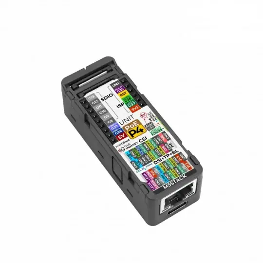 Jednotka PoE-P4 - Ethernetový PoE kontrolér s ESP32-P4 a MIPI CSI/DSI - M5Stack U213 Top Prodej