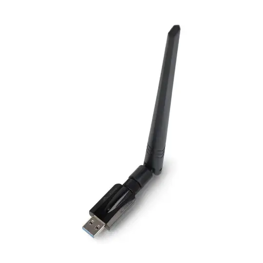 Bezdrátová WiFi síťová karta 2,4/5 GHz - USB 3.0 AC1200 Dual Band - Lanberg NC-1200-WIE Must-Have