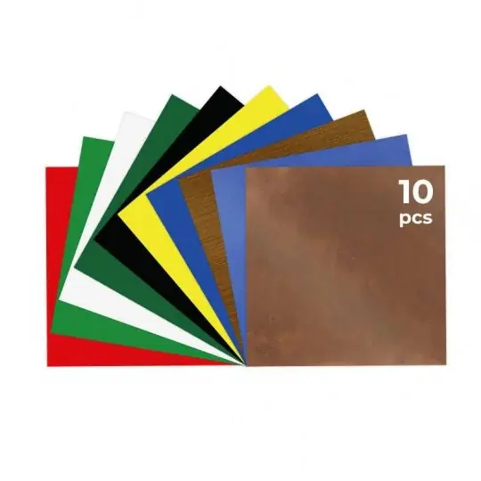 TOOCAA Material Magic Box - sada materiálů pro laserové gravírování - 10 dílů. Cenově Výhodný