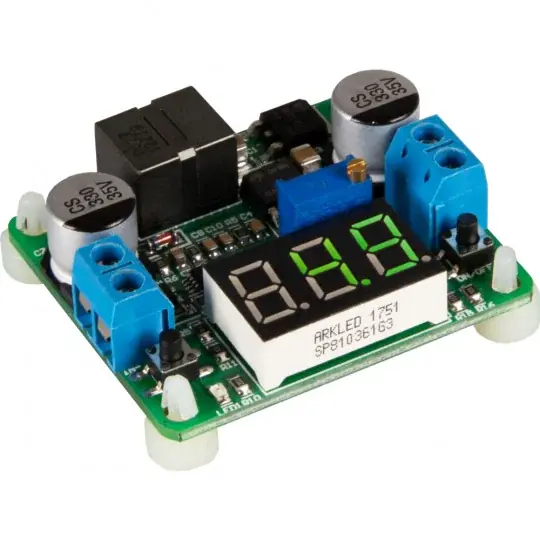 Koupit Online Buck-Boost měnič - zvyšující/snižující - DC 25W 2A s LED displejem