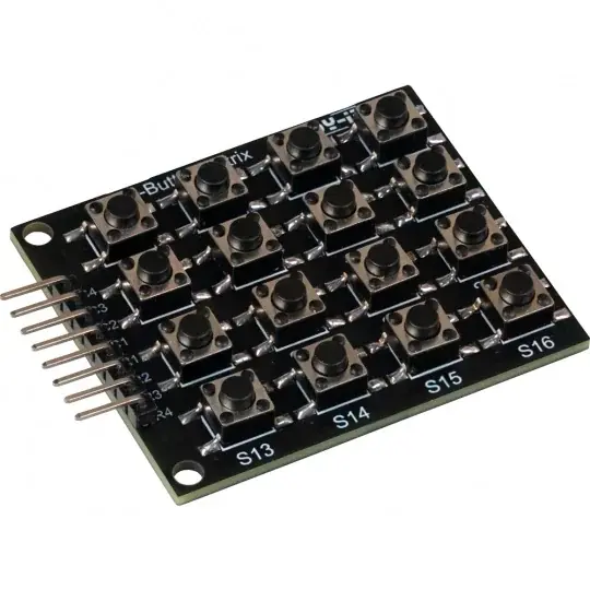 Akce Buttonmatrix - Matice klávesnice 4x4 - Joy-IT