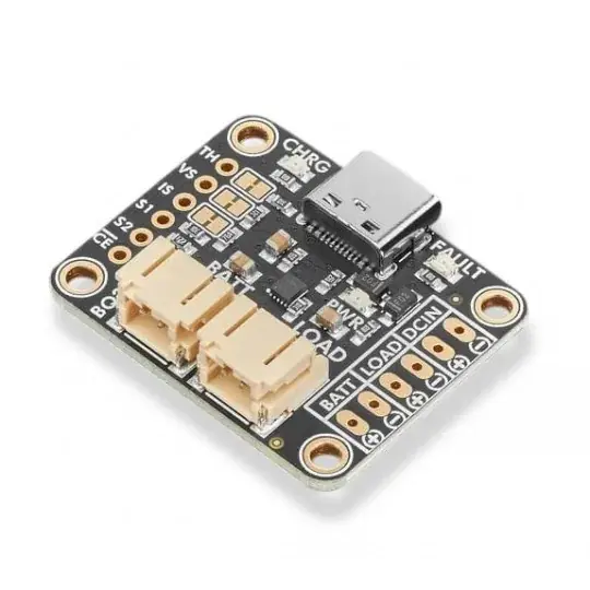 Modul nabíjení baterií Li-Pol/Li-Ion/Li-Fe 5V bq25185 s USB typu C/DC/solárním panelem - Adafruit 6091 Sleva
