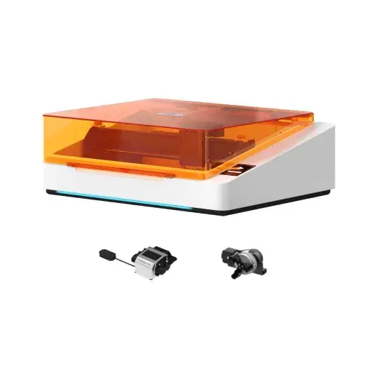 Laserový plotr TOOCAA NOVA 10W + rotační modul + vzduchové čerpadlo Finální Výprodej