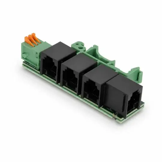 Ověřený Tinycontrol tBSm - rozbočovač RJ12 - I2C/1-Wire