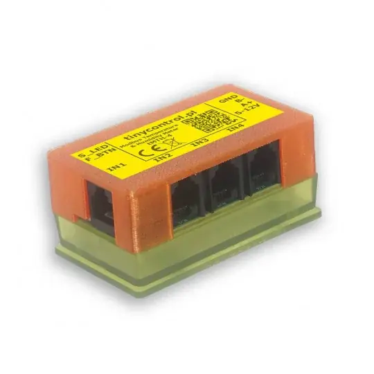 Tinycontrol tMTH-4 - měřič teploty a vlhkosti - Modbus RTU - až 4 senzory AHT20/AM2301B Akční Nabídka