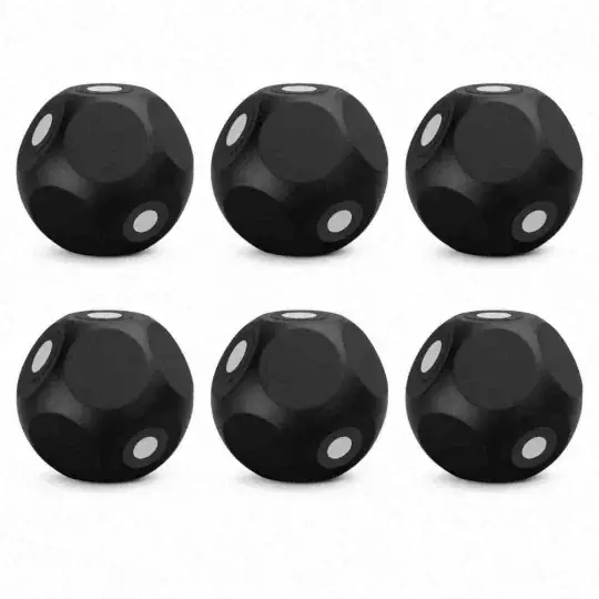 Tovární Cena Revopoint black ball 12 facets with magnet