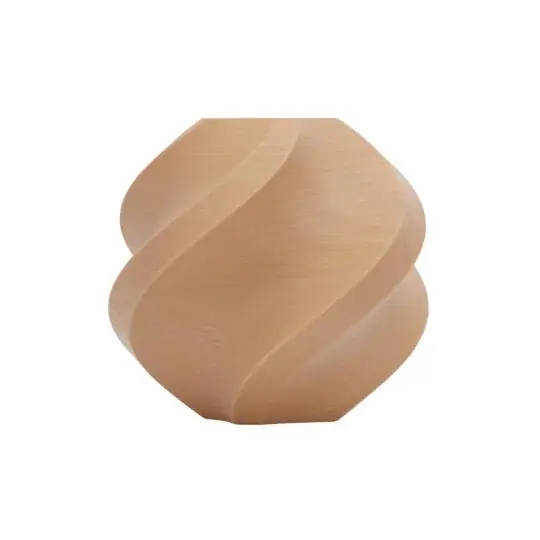 Cenový Hit Náhradní PLA matný filament Bambu Lab 1,75 mm 1 kg - karamelová