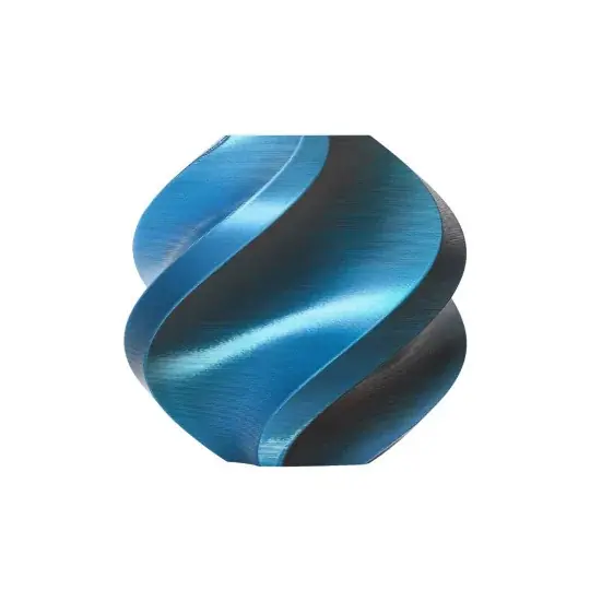 Novinka Bambu PLA Silk-Phantom Blue- with Bambu Reusable Spool