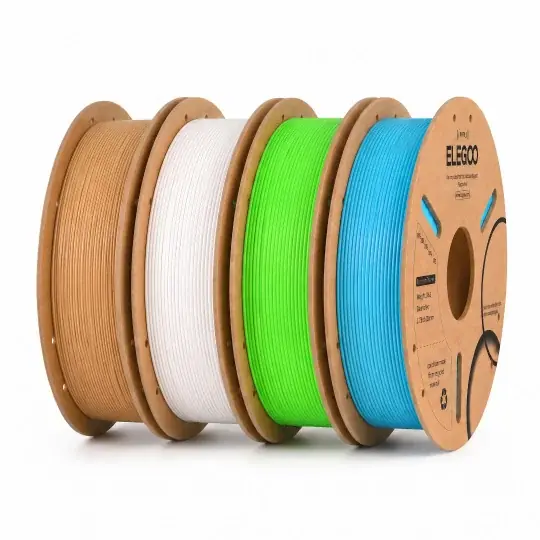 Objednat Nyní Balení filamentů Elegoo s cívkami - StartPack s RFID PLA - 4 ks.