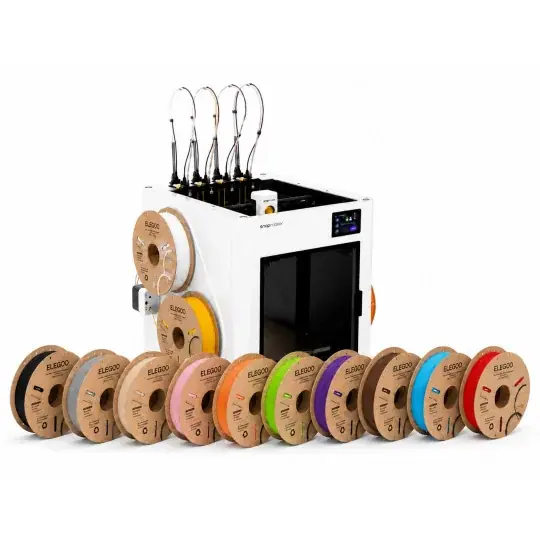 Nakupujte Hned Balení - 3D tiskárna SnapMaker U1 + PLA filamenty - 12 barev