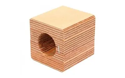Dřevěné ložisko 60x63 mm - Ø 32 mm Nová Kolekce