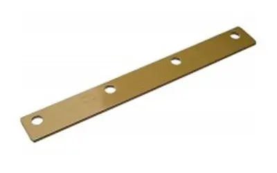 Značkový Vodící deska L=256 mm - 4mm - 4 otv.