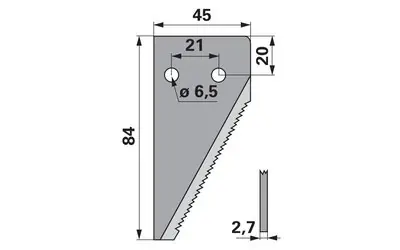 Nejlepší Volba Koncová půlžabka Claas 611204.0