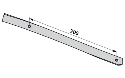 Pásek odhrnovačky pravý, II Kuhn 617102 Akce