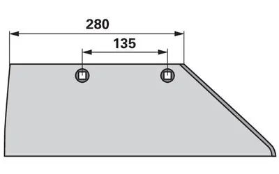 Expresní Doručení Ostří pravé Lemken 3352120