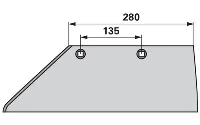 Ostří levé Lemken 3352121 Víkendová Akce