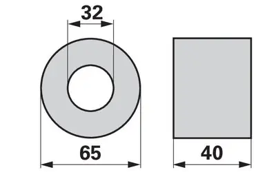Dřevěné pouzdro 65 x 32 x 40 mm Hit Sezóny