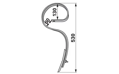 Pero kombinátoru 32 x 12 x 525 mm, montážní výška 300 m Horká Nabídka