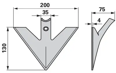 Koupit Online Radlička 200 x 4 mm