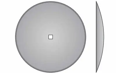 Omezená Nabídka Disk podmítače hladký, 660 mm, čtyřhran 41 x 41 mm, síla 6 mm