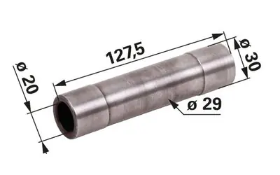 Pouzdro 30/20 x 128 mm Lemken 317 7199 Oblíbený