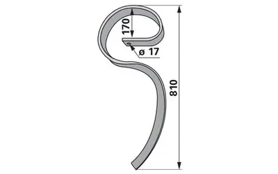 Jen Po Omezenou Doba Pero kombinátoru 80 x 12 x 805 mm, montážní výška 610 mm 80x12x805 montážní výška 610