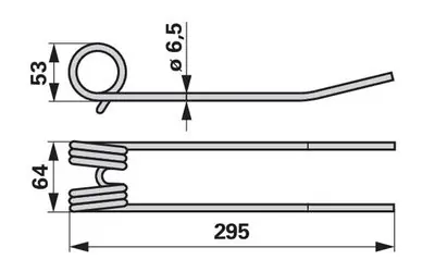 Pružina shrnovače VICON-PZ PZ180 Akční Nabídka