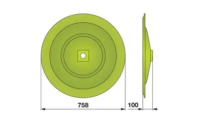 Kluzný talíř CLAAS 904541.2 Sezónní Sleva