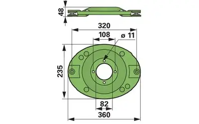 Žací disk KRONE 145859.1 Bezpečná Platba