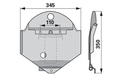 Výprodej Splaz levý DEUTZ FAHR VNB1362286
