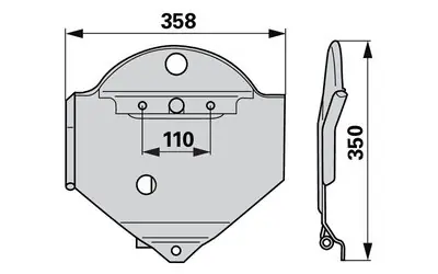 Splaz levý VICON-PZ VNB1650186 Akce