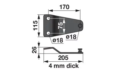 Držák nože 153784408 Ověřený