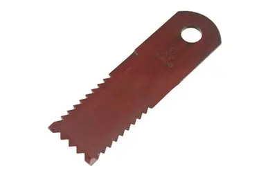 Nůž drtiče 173 x 50 x 4 mm - Ø 18.1 mm - ozubený (1ks) Tovární Cena