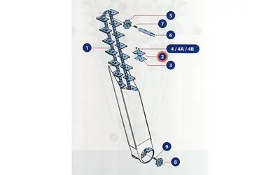 Poslední Šance Elevátorový řetěz kompletní NEW HOLLAND 84017638