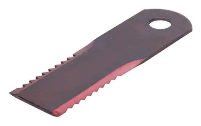 Bezpečná Platba Nůž drtiče 173 x 50 x 4 mm - Ø 18.1 mm - ozubený (1ks)